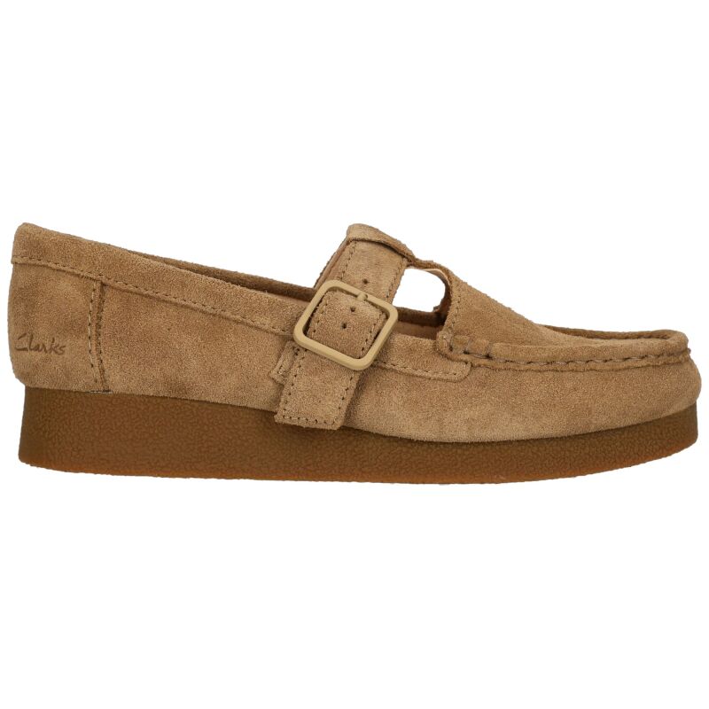 Clarks Wallabee EVO Bar Women's Dark Sand Suede