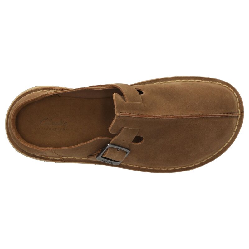 Clarks Solsbury Mule Men's Cola Suede