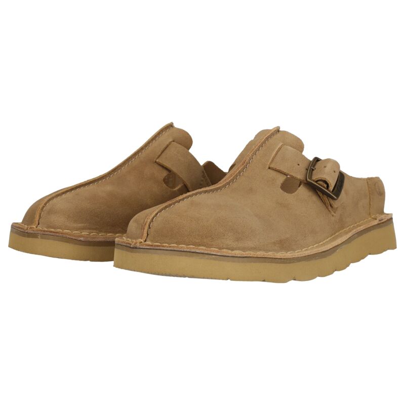 Clarks Solsbury Mule Men's Dark Sand Suede