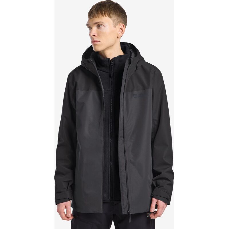 Jack Wolfskin Taubenberg 3In1 Jacket Men's Phantom