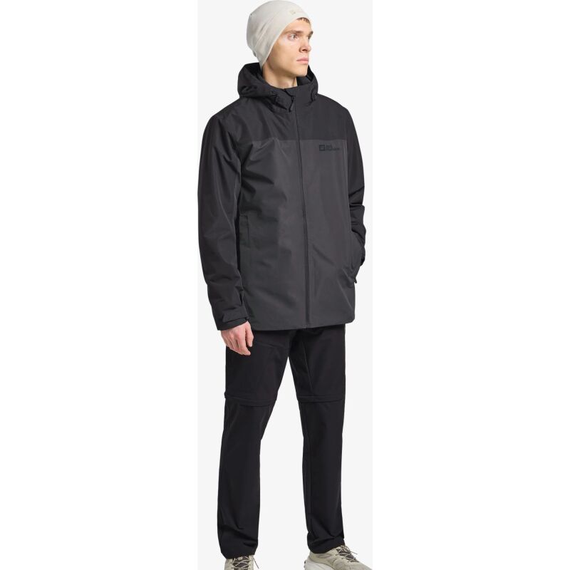 Jack Wolfskin Taubenberg 3In1 Jacket Men's Phantom