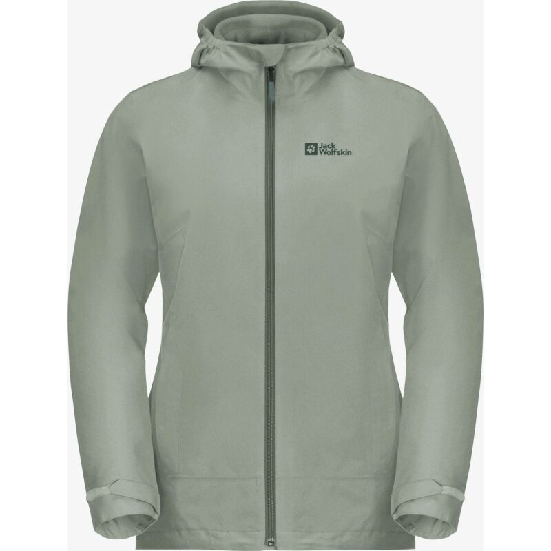Jack Wolfskin Moonrise 3In1 Jacket Women's Mint Leaf