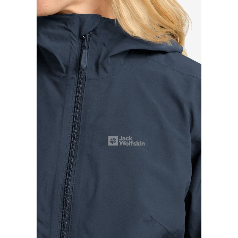 Jack Wolfskin Moonrise 3In1 Jacket Women's Midnight Sky