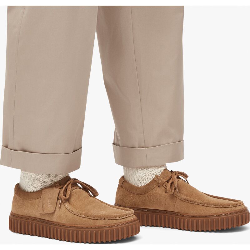 Clarks Torhill Lo Men's Dark Sand Suede