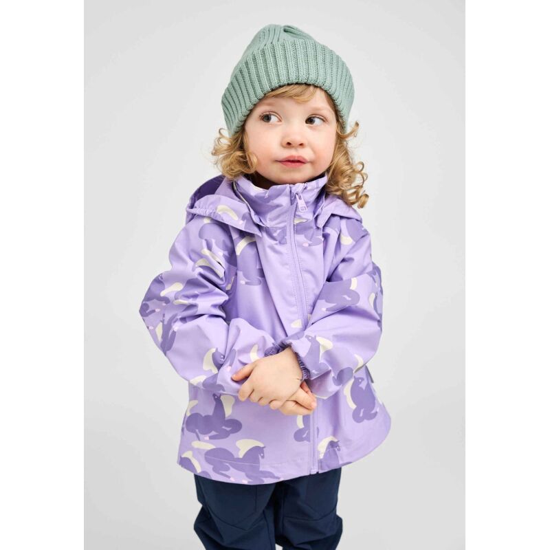 REIMA ReimaTec Toddlers' Waterproof Jacket Soukka 5100429B Blooming Lilac 5457