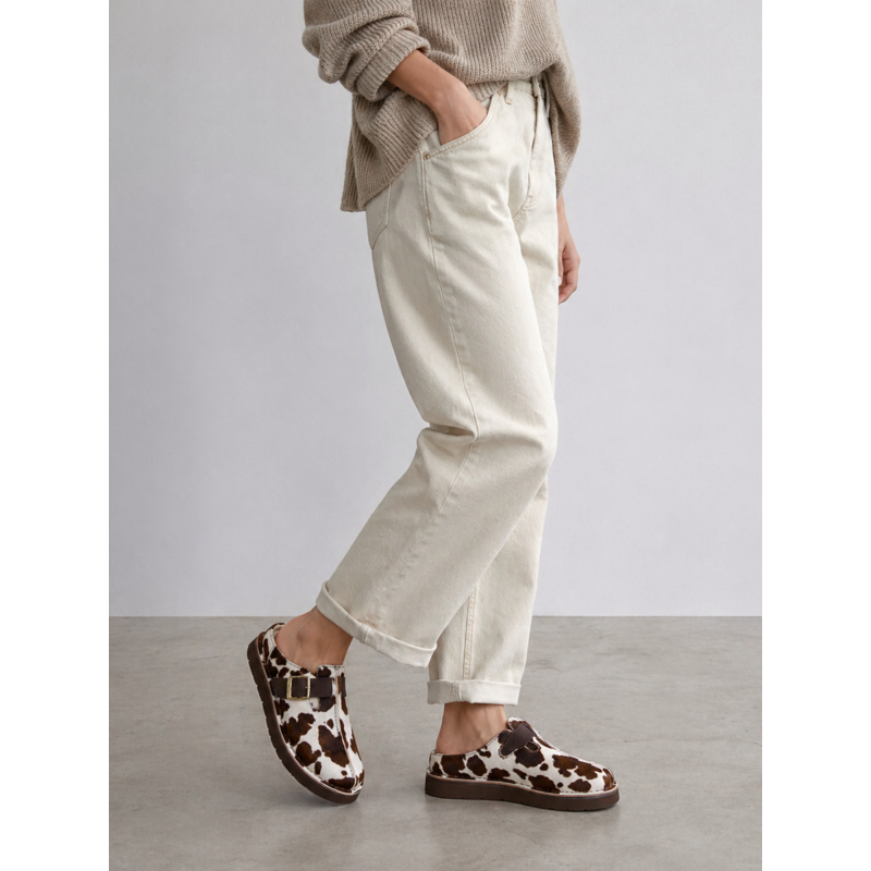 Clarks Solsbury Mule Women's Cow Print