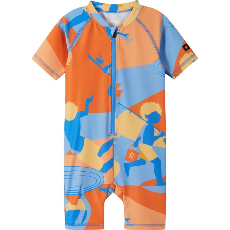 REIMA Toddler' UPF 50+ Swimsuit Atlantti 5200131B Orange