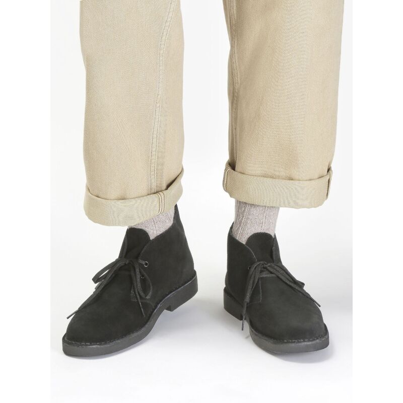 Clarks Desert Boot EVO Men's Black Suede