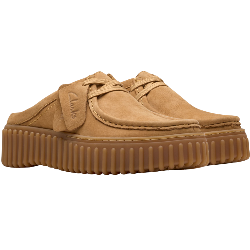 Clarks Torhill Mule Women's Light Tan Nubuck