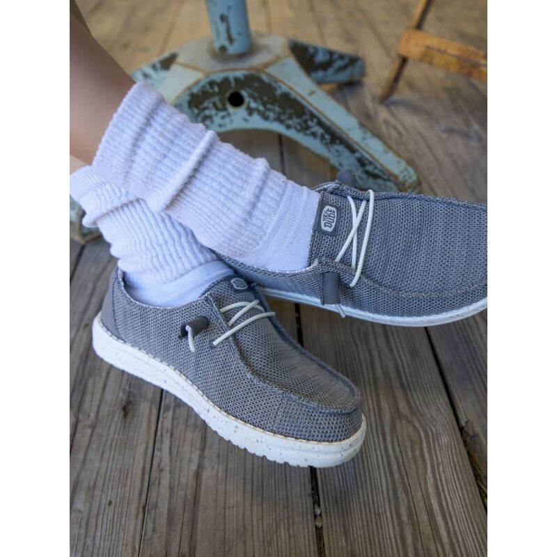 HEYDUDE Wendy Stretch Sox Women's 41878 Light Grey