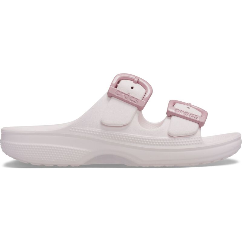 Crocs™ Saturday Enamel Buckle Sandal Women's Bubble Ice