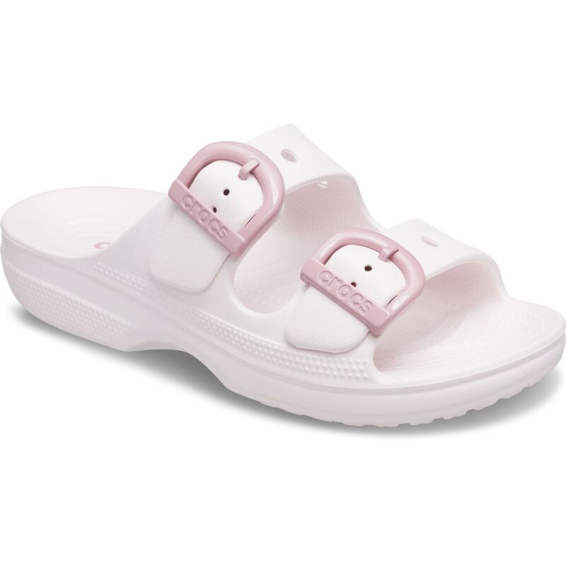 Crocs™ Saturday Enamel Buckle Sandal Women's Bubble Ice