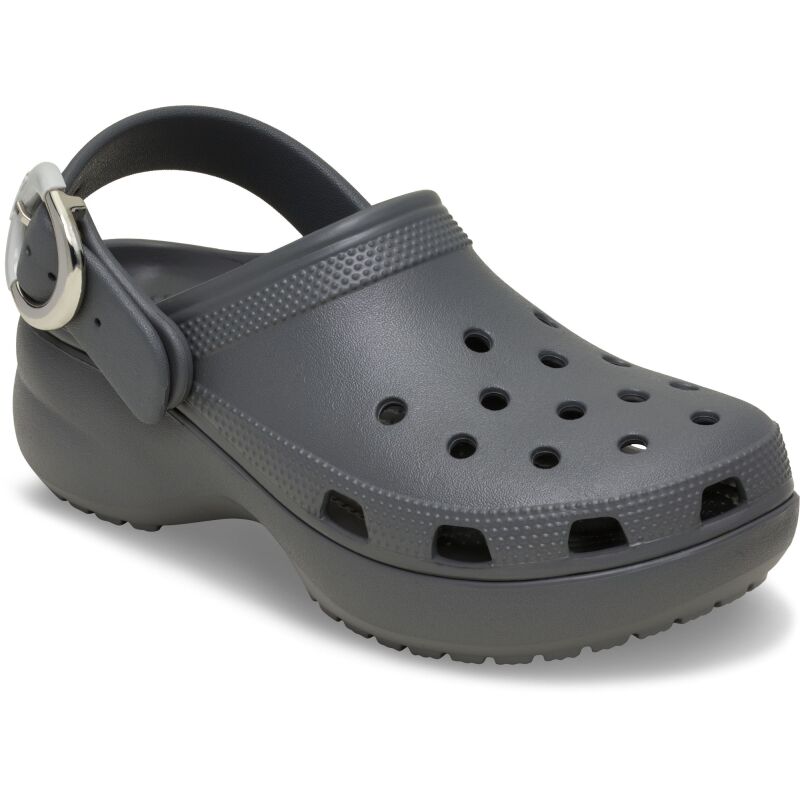 Crocs™ Classic Platform Buckle Clog Women's Carbon