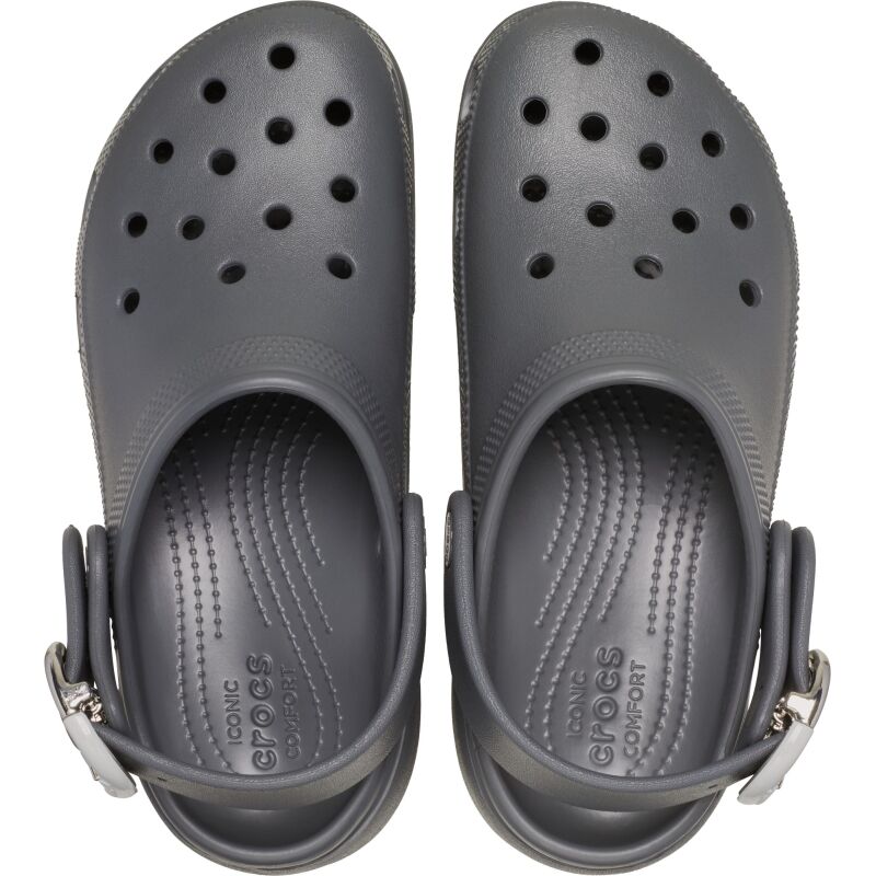 Crocs™ Classic Platform Buckle Clog Women's Carbon