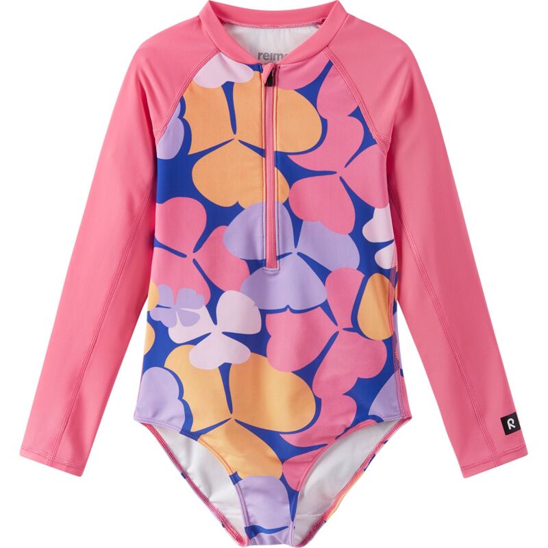 REIMA UPF 50+ Kids' Swimsuit Aallot 5200421B Soft Coral 3313