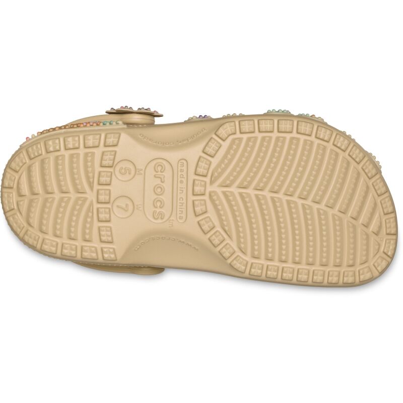 Crocs™ Classic Summer Beaded Clog Beige