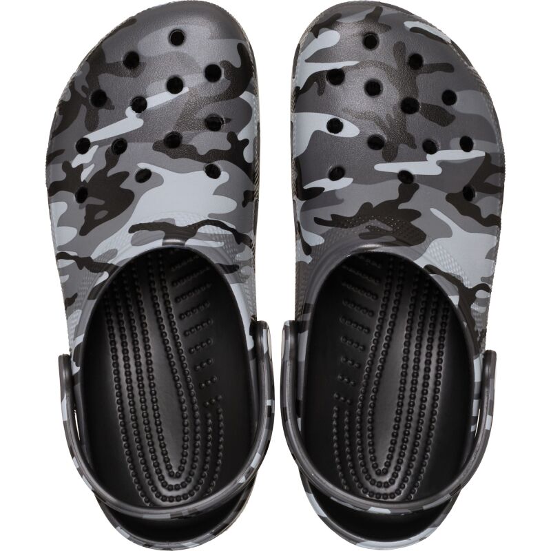Crocs™ Classic Camouflage Clog Black/Slate Grey