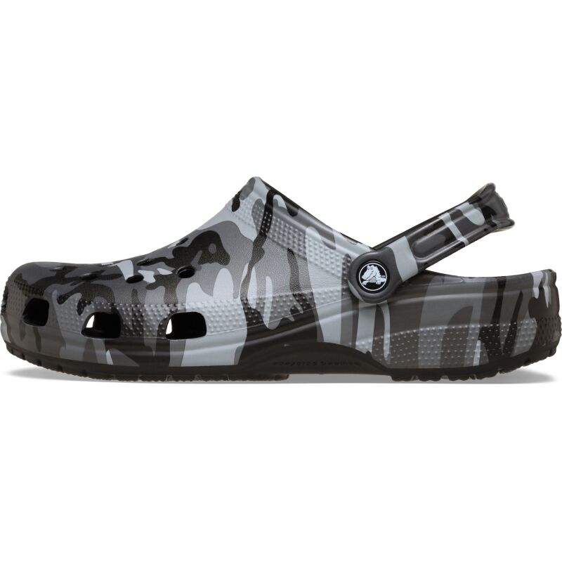 Crocs™ Classic Camouflage Clog Black/Slate Grey