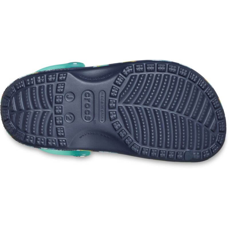 Crocs™ Classic Snow Cone Clog Kids' Navy