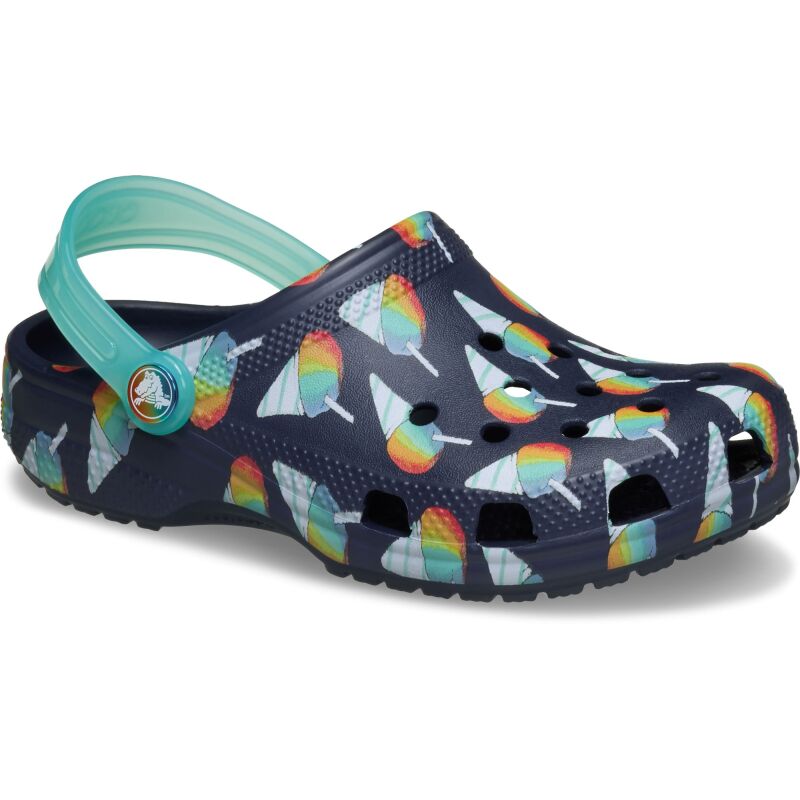 Crocs™ Classic Snow Cone Clog Kids' Navy
