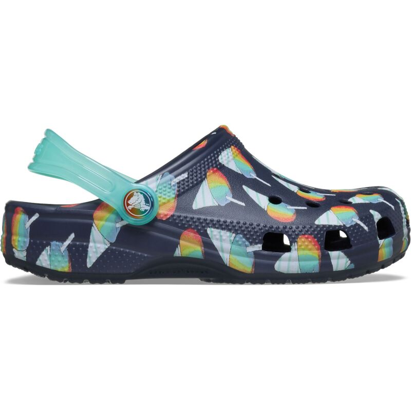 Crocs™ Classic Snow Cone Clog Kids' Navy