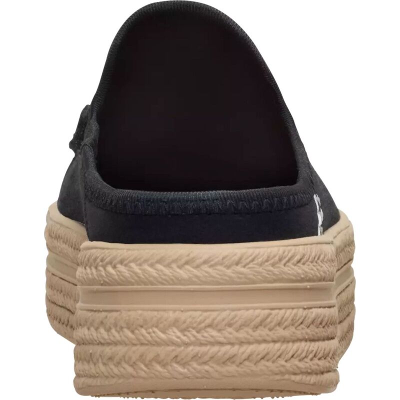 HEYDUDE Austin Lift Espadrille Woven Women's Black