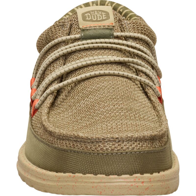 HEYDUDE Wally Guard Stretch Sox Men's Burnt Olive/Multi