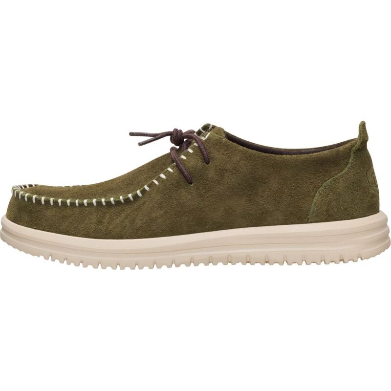HEYDUDE Wally NXT Moc Men's Burnt Olive/Wood Ash
