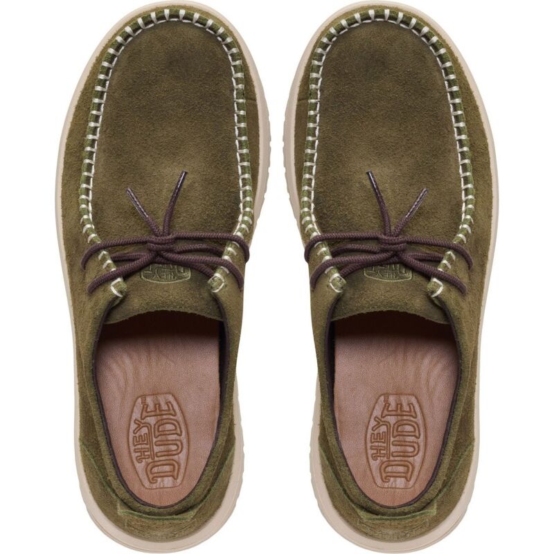 HEYDUDE Wally NXT Moc Men's Burnt Olive/Wood Ash