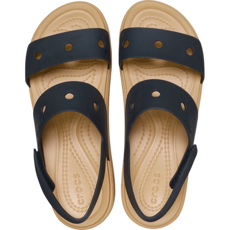 Crocs™ Brooklyn Sandal Kids' Black/Cashew