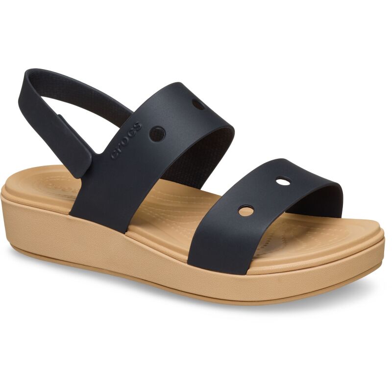 Crocs™ Brooklyn Sandal Kids' Black/Cashew