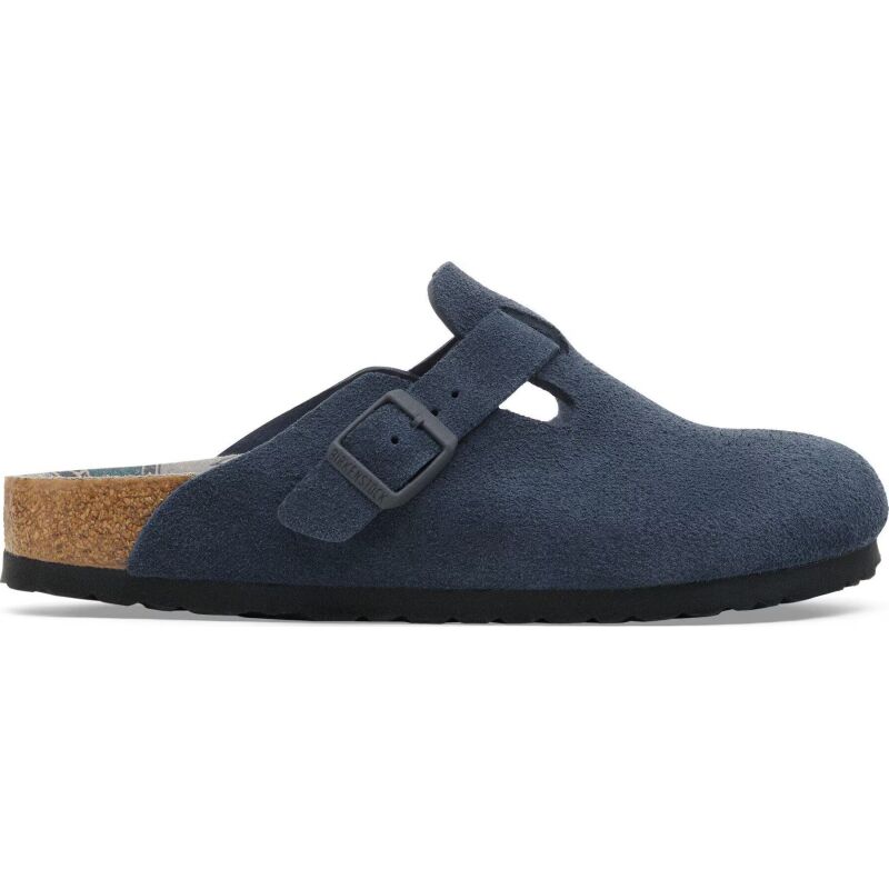 Birkenstock Boston Suede Leather New Navy