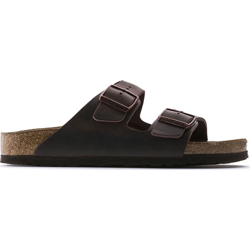 Birkenstock Arizona Soft Footbed Oiled Leather Narrow Habana