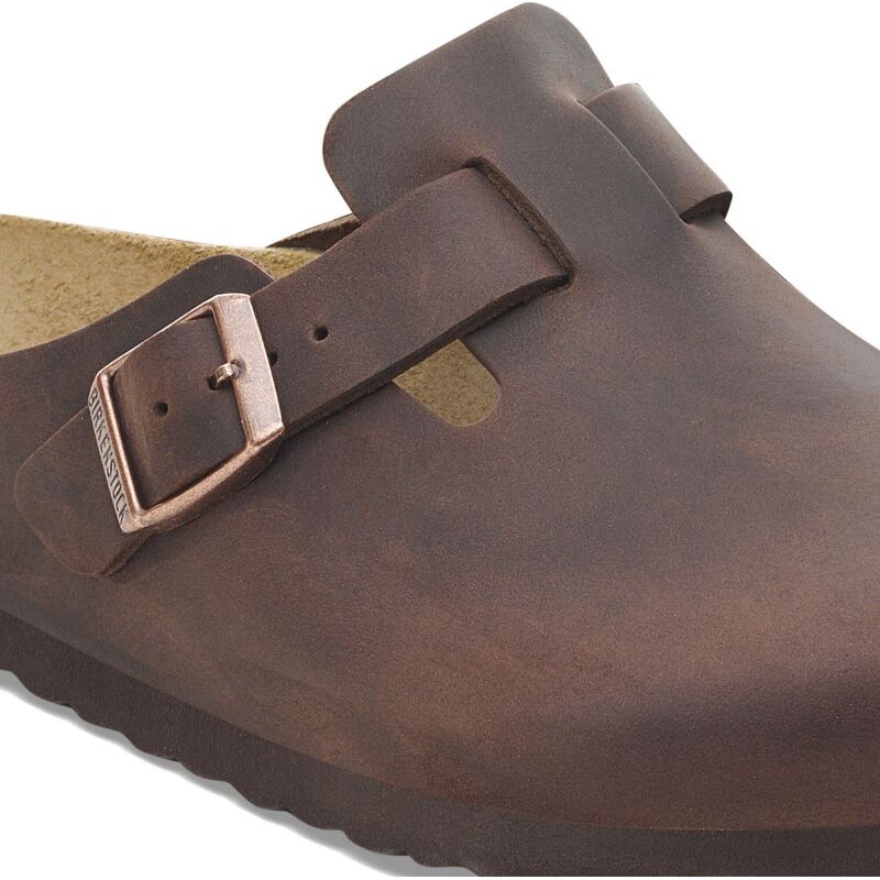 Birkenstock Boston Soft Footbed Oiled Leather Regular Habana