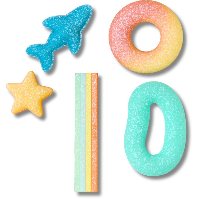 Crocs™ Jibbitz Yummy Colorful Candy 5 Pack 