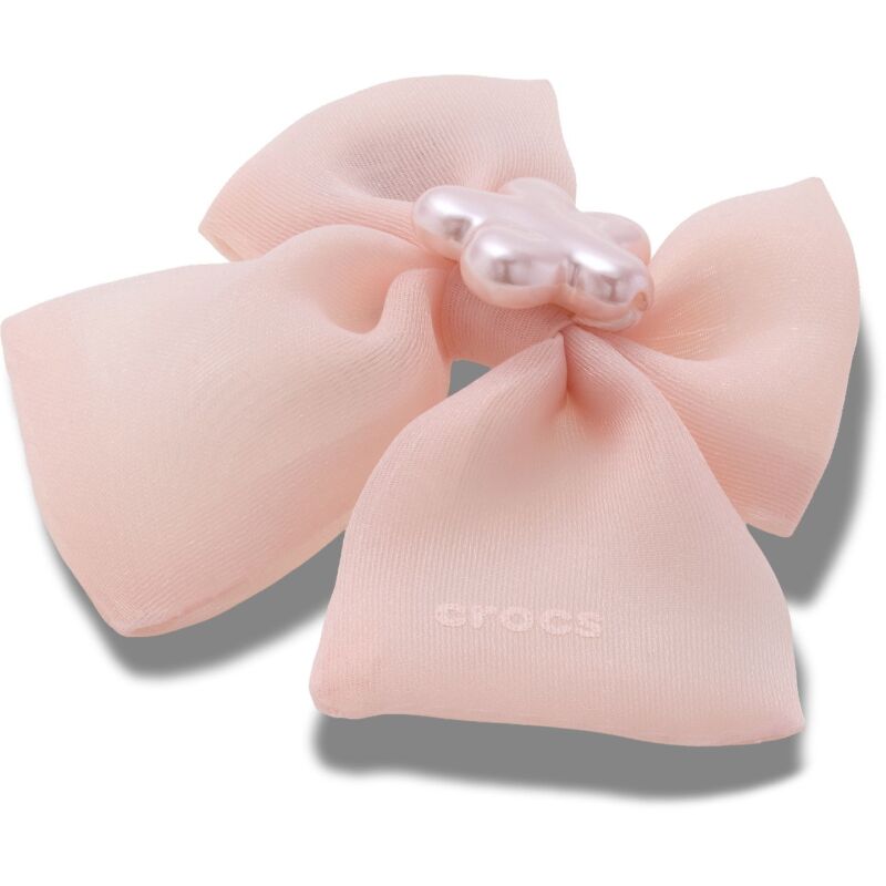 Crocs™ Jibbitz Sheer Pink Bow 