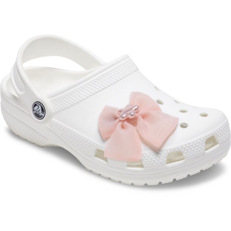 Crocs™ Jibbitz Sheer Pink Bow 