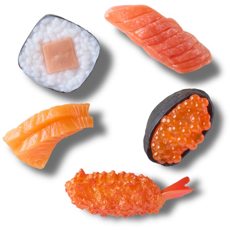 Crocs™ Jibbitz Realistic Sushi Dinner 5 Pack 