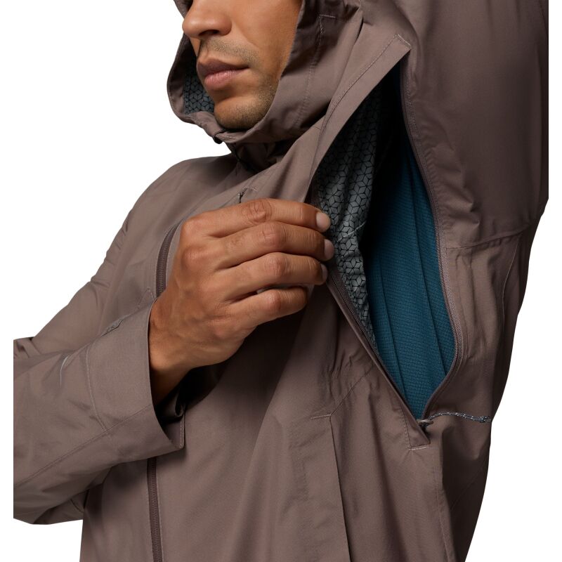 Columbia Trailborne 2.5 L Shell Jacket Men's Iron