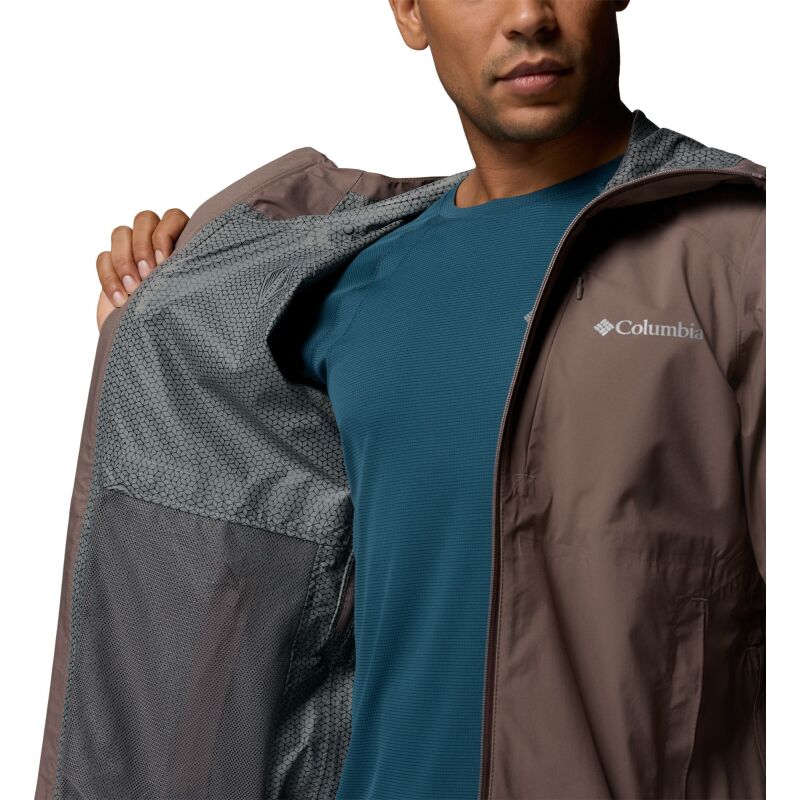 Columbia Trailborne 2.5 L Shell Jacket Men's Iron