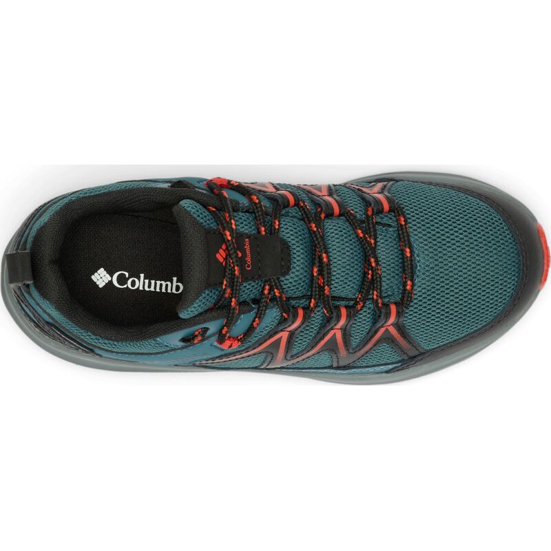 Columbia Youth Peakfreak Rush Waterproof Shoe Everblue, Super Sonic