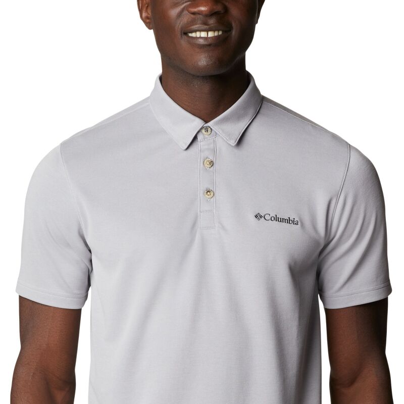 Columbia Nelson Point Polo Men's Columbia Grey