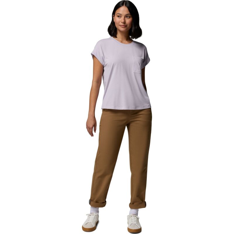 Columbia Daniela Falls Short Sleeve Women's Lavender Pearl