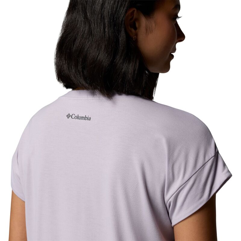 Columbia Daniela Falls Short Sleeve Women's Lavender Pearl