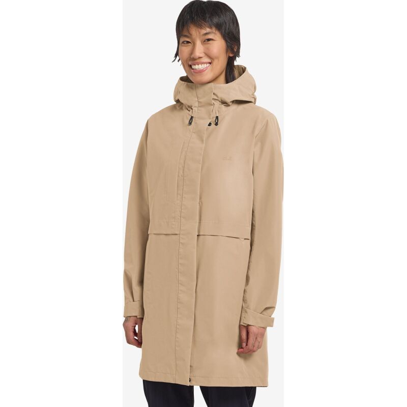 Jack Wolfskin Terraview 2L Coat Women's Oat