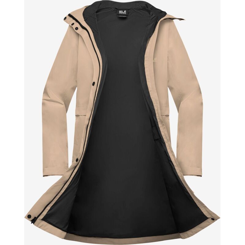 Jack Wolfskin Terraview 2L Coat Women's Oat