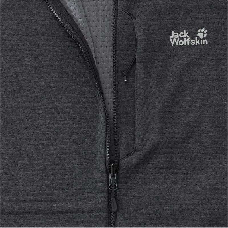 Jack Wolfskin Anytrail Full-Zip Men's Black