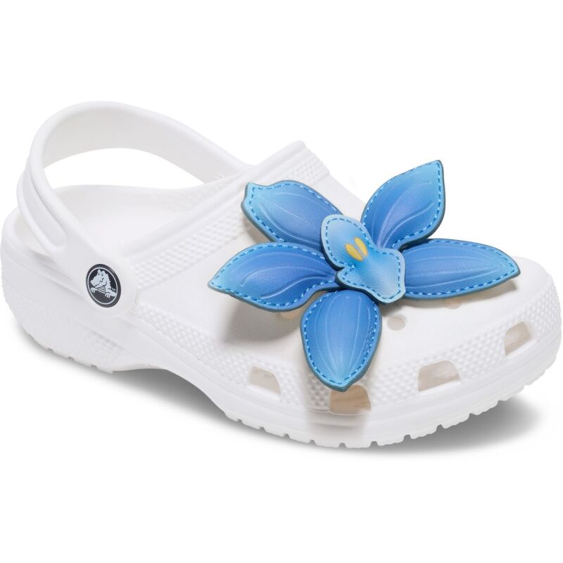 Crocs™ Jibbitz Mega Blue Stitched Flower 