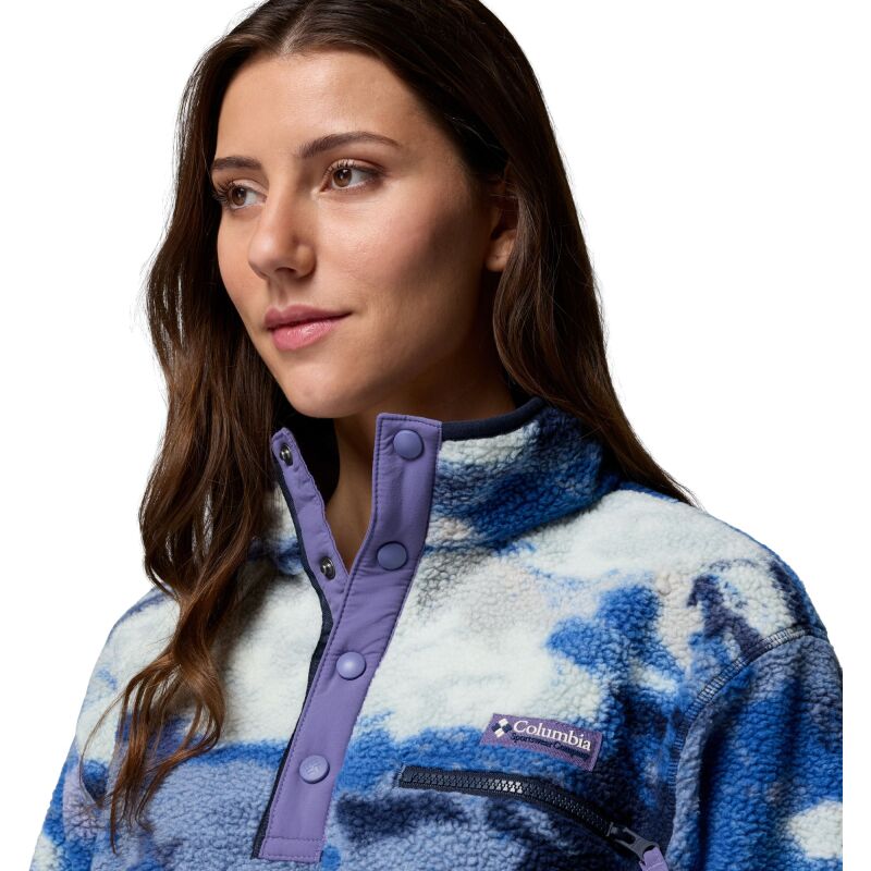 Columbia Helvetia II Printed Cropped Half Snap Women's Nocturnal, Dreaming