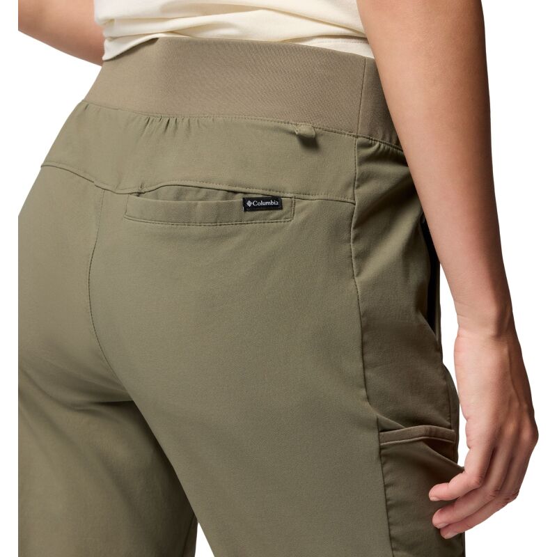 Columbia Leslie Falls Pull-On Pant Women's On Pan-Stone Green